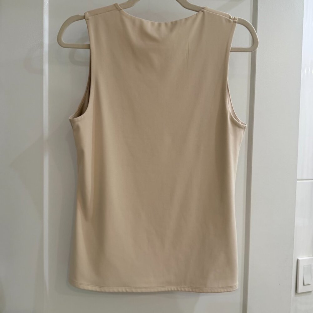 Body Contour Stretch Cotton Tank - Picture 3 of 5
